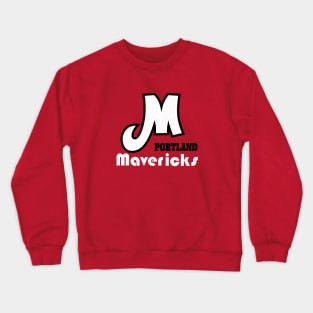 Defunct Portland Mavericks Baseball Crewneck Sweatshirt